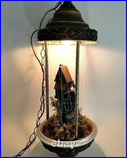 Vintage Creators Inc Old Grist Mill Hanging Mineral Oil Rain Lamp. 30