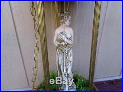 Vintage Creators Shower-Lite Hanging Swag Mineral Oil Rain Lamp-Greek Goddess