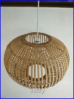 Vintage Danish Mid Century Modern Hanging Pendant Lamp