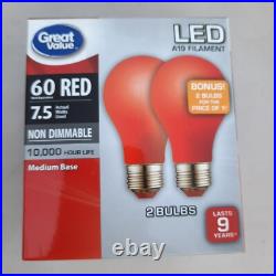 Vintage Double Glass Ball Hanging Swag Lamp Light