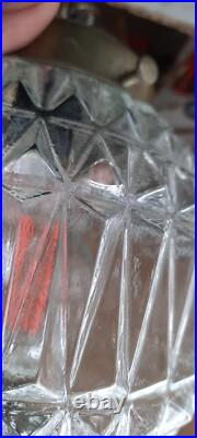 Vintage Double Glass Ball Hanging Swag Lamp Light