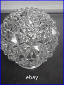 Vintage Glass Glass Globe Hanging lamp Swag Lamp 2 Piece