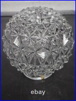Vintage Glass Glass Globe Hanging lamp Swag Lamp 2 Piece