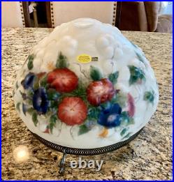 Vintage Glynda Turley Hanging Rose Chandelier Lamp light 1999 SUPER RARE