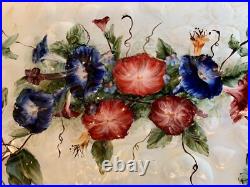 Vintage Glynda Turley Hanging Rose Chandelier Lamp light 1999 SUPER RARE