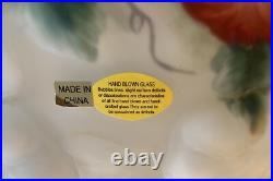 Vintage Glynda Turley Hanging Rose Chandelier Lamp light 1999 SUPER RARE