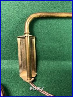 Vintage Gold Hanging Swag Wall Light Fixture Lamp Mid Century Modern Lighting