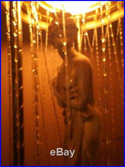 Vintage Hanging Mineral Oil Rain Lamp 30 Creators Nude Greek Goddess Diana #2