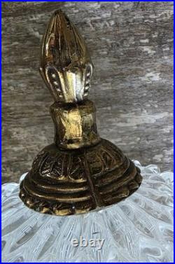 Vintage Hanging Pineapple Swag Lamp