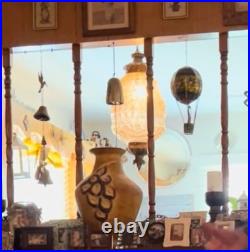 Vintage Hanging Swag Lamp Large
