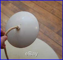 Vintage Huge Eames Ufo Saucer Threaded Hanging Light Lamp Chandelier MCM Nelson