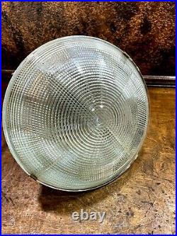 Vintage Industrial Mid Century HOLOPHANE Factory Light Fixture / Ceiling Hanging