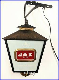 Vintage Jax Beer HANGING Lamp Light Lantern