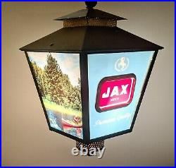Vintage Jax Beer HANGING Lamp Light Lantern