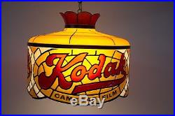 Vintage Kodak Camera Film Store Hanging Light Lamp Picture Photography