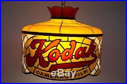 Vintage Kodak Camera Film Store Hanging Light Lamp Picture Photography