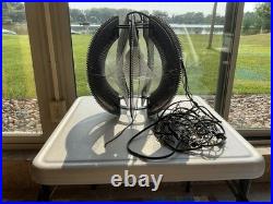 Vintage LARGE Retro Mid Century Lucite String Art Swag Lamp