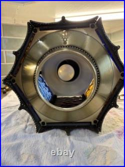 Vintage Lightcraft of California 1963, Gothic Cast Brass Swag Light Fixture