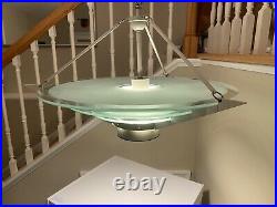 Vintage Lightolier Midcentury Hanging Lamp Pendant Light Fixture