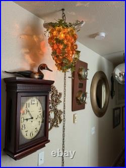 Vintage Lucite Hanging Grape Lamp