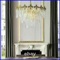Vintage Luxury Pendant Ceiling Light Metal Retro Hanging Chain Lamp Fixtures