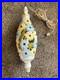 Vintage MCM Ceramic Sunflower Pendant Swag Hanging Lamp Italian Style 23