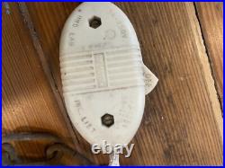 Vintage MCM Colorful Stain Lucite Swag Lamp Tiffany Style Pub Lamp 16