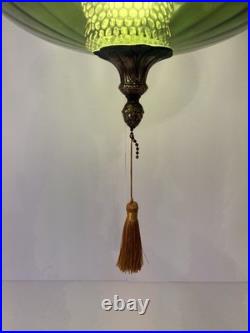 Vintage MCM Hanging Swag Lamp