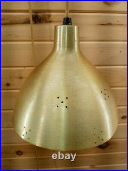 Vintage MCM Retro Sconce Hanging Light Weighted Swing Arm Lamp