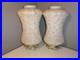 Vintage MCM Retro Swag Glass Pole Hanging Lamp Light Pendant Fixtures PAIR