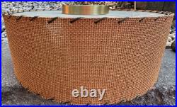 Vintage MCM Round Hanging Pendant Lamp Mid Century Modern 60s Lighting Sconce