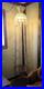 Vintage Macrame Retro Swag Lamp 80 Long With Bottom 19 Diameter Wooden Table