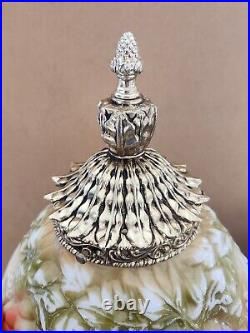 Vintage Mid Century Hanging SWAG LAMP Glass Falkenstein Grapes WORKS