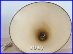 Vintage Mid-Century Modern Jo Hammerborg Danish Brass Ceiling Pendant Light Lamp