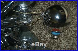 Vintage, Mid-Century Modern, Space Age, Hanging, Chrome Sputnik Eyeball Lamp