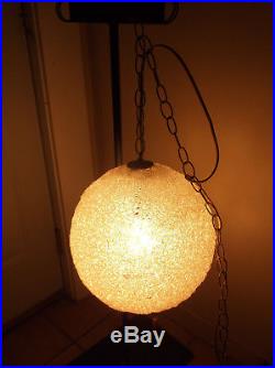 Vintage Mid Century Modern Spaghetti Lucite Acrylic Hanging Lamp Local Pick Up