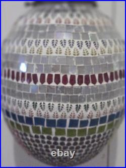 Vintage Mosaic Pendant Light Hanging Lamp Fixture