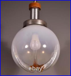 Vintage Murano Hanging Ball Lamp/Chandelier/Pendant Light withSea Star Impression