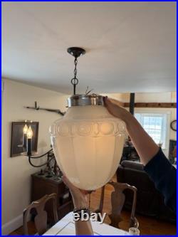 Vintage Old Ceiling Light Hanging Lamp, Pull Chain Vintage Old Ceiling Light Hanging Lamp, Pull Chain