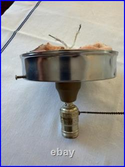 Vintage Old Ceiling Light Hanging Lamp, Pull Chain
