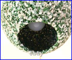 Vintage Original Unusual MCM Mid Century Hanging Swag Sconce Light Lamp Fixture