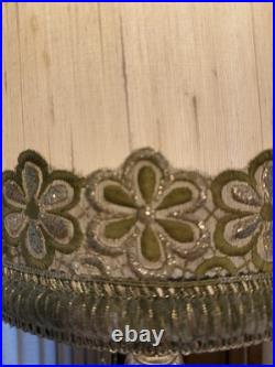 Vintage RETRO ARIS Mid Century MCM Ceiling Hanging Swag Drum Lamp Green Vintage RETRO ARIS Mid Century MCM Ceiling Hanging Swag Drum Lamp Green