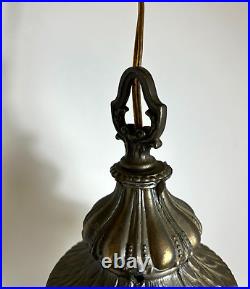 Vintage Retro Glass Hanging Swag Light Lamp 22