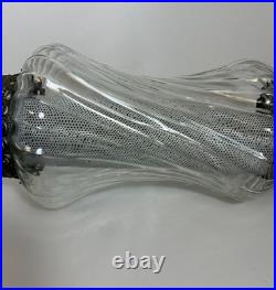 Vintage Retro Glass Hanging Swag Light Lamp 22