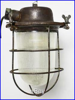 Vintage Retro Industrial Cage Pendant Ceiling Light Lamp -FREE Shipping PL3171