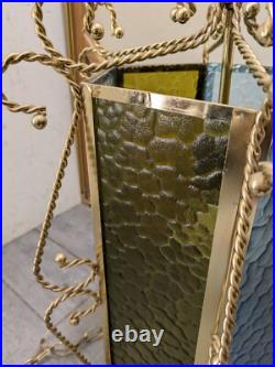 Vintage Retro Mid Century Modern Hanging Swag Pendant Light Lamp H54