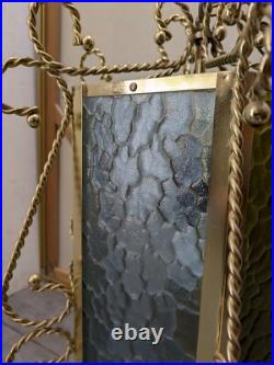 Vintage Retro Mid Century Modern Hanging Swag Pendant Light Lamp H54