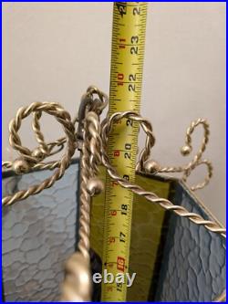 Vintage Retro Mid Century Modern Hanging Swag Pendant Light Lamp H54