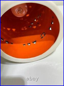 Vintage SW Kachina Swag Lamp MCM Yankee Doodle Dandee Ceramic Hanging Light