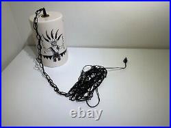 Vintage SW Kachina Swag Lamp MCM Yankee Doodle Dandee Ceramic Hanging Light